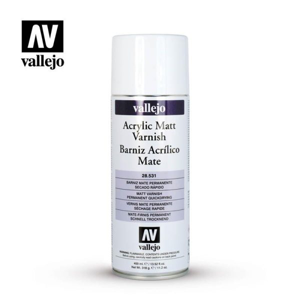 Acrylic Matt Spray Varnish (400ml) Cheap