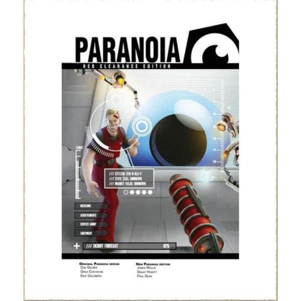 Paranoia RPG - Core Starter Set Fashion