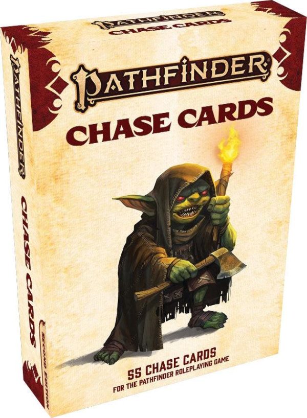 Pathfinder RPG: Second Edition - Chase Cards Deck Hot on Sale