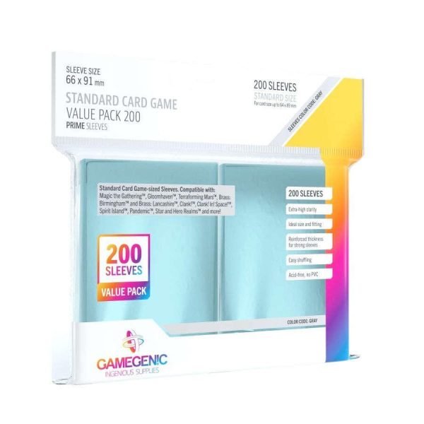 Prime Sleeves - Standard CG Value Pack For Discount
