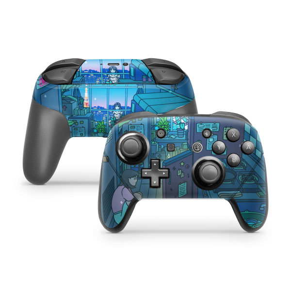 Nintendo Switch Controller Skin Perfect Blue Online Hot Sale