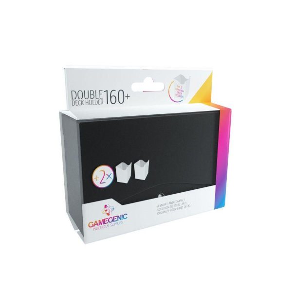 Double Deck Holder 160+ Deck Box: Black Online