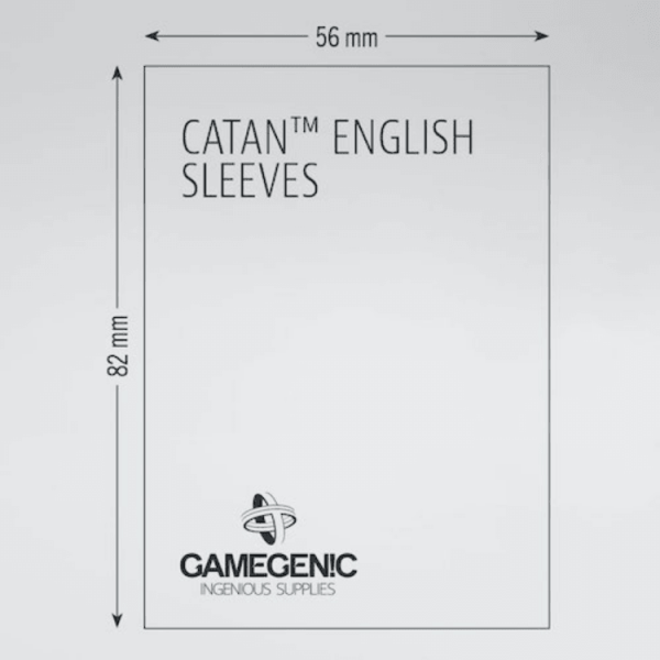 MATTE Catan-Sized Sleeves 56 x 82 mm For Sale - Image 2
