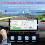 CARPURIDE W903 Portable Smart Multimedia Dashboard Console with Front Camera and DVR Function For Cheap - Image 4