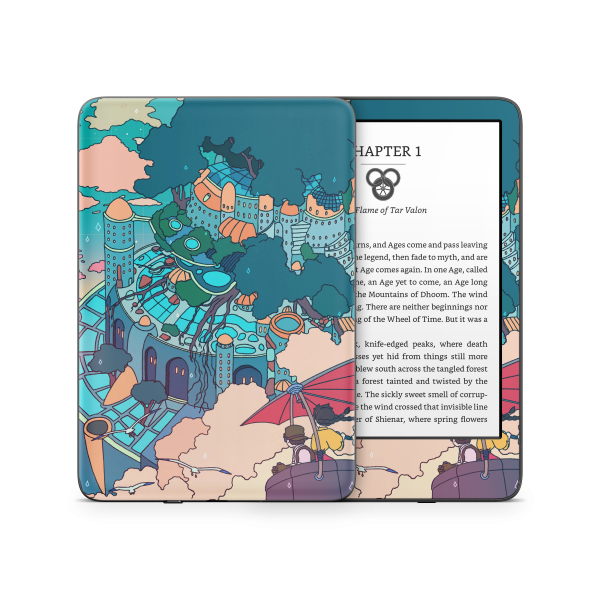 Castle in the Sky Kindle Skin Cheap
