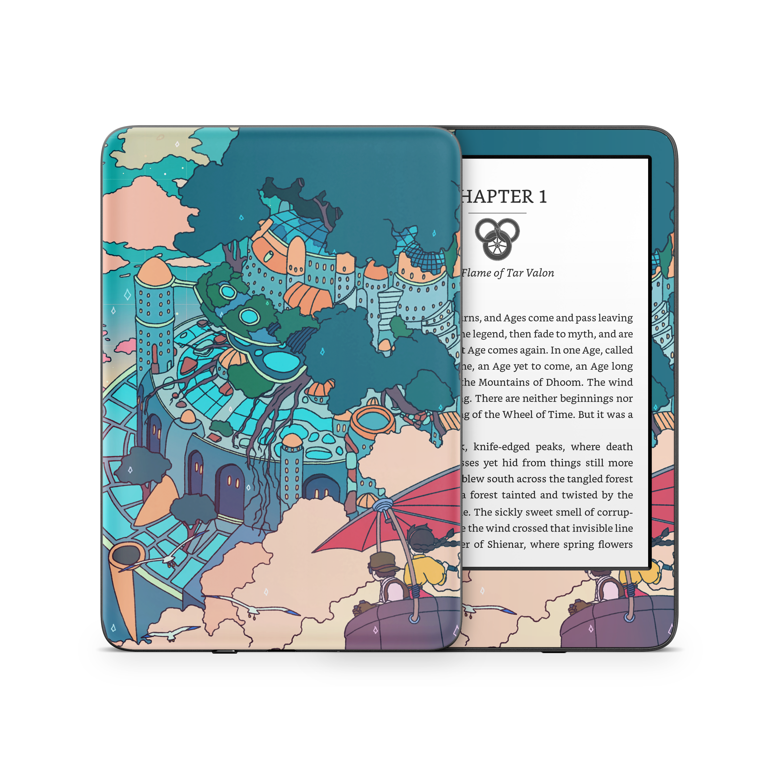 Castle in the Sky Kindle Skin Cheap