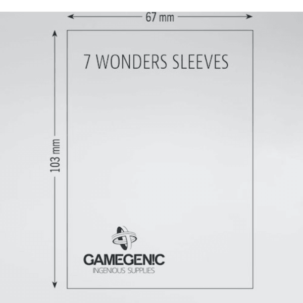 Prime 7 Wonders Sleeves 67 x 103 mm For Discount - Image 3