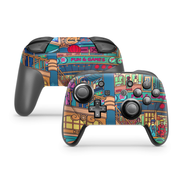 Nintendo Switch Controller Skin Moon festival Sale
