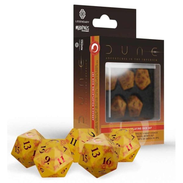 Dune RPG: Dice Set - Arrakis Online