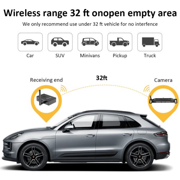 CARPURIDE WF01 Wireless Rear Camera (Only Suitable for Carpuride Screen) Online Hot Sale - Image 4