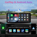 CARPURIDE W903 Portable Smart Multimedia Dashboard Console with Front Camera and DVR Function For Cheap - Image 3