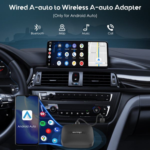CARPURIDE H02  2-in-1 Magic Box adapter  - Wireless CarPlay or Android Auto Adapter Sale - Image 3