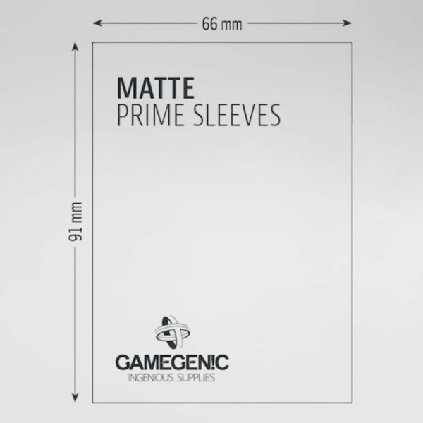 Matte Prime Card Sleeves: Lime Green For Discount - Image 3