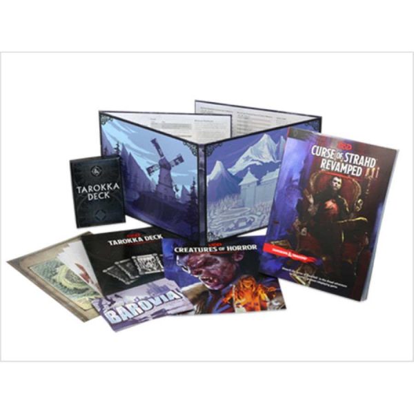 Dungeons & Dragons 5E: Curse of Strahd Revamped (Box Set) For Cheap