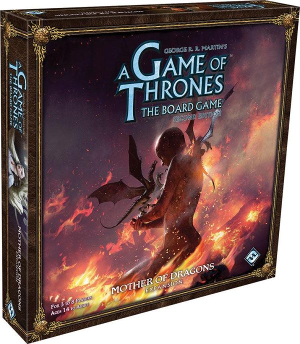 A Game of Thrones Board Game: 2nd Edition - Mother of Dragons Expansion For Sale