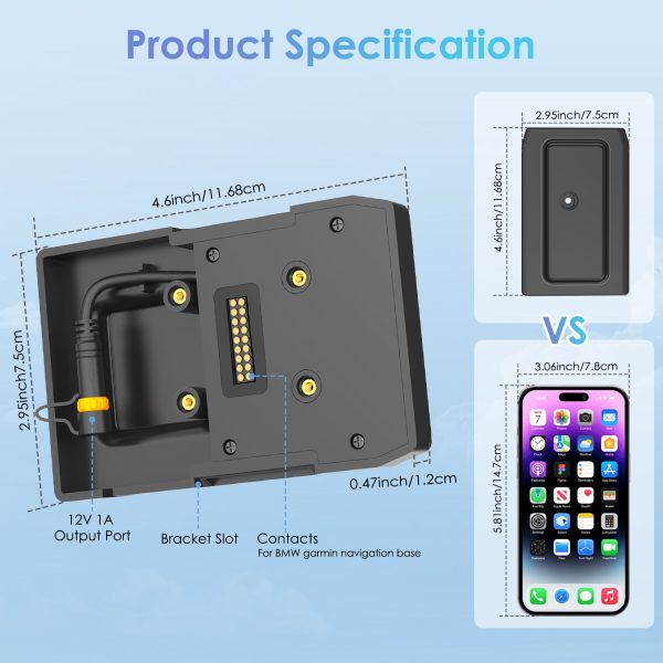 Carpuride Motorcycle Series Product Bracket, Custom-designed for BMW Motorcycles Cheap - Image 5