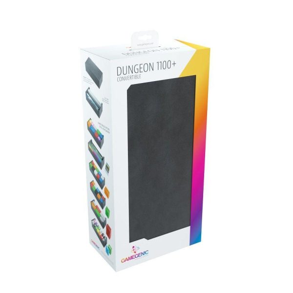 Dungeon 1100+ Card Convertible Deck Box: Midnight Gray Online