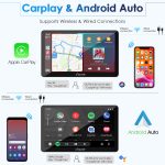 CARPURIDE W101 Portable Smart Multimedia Dashboard Console with Steering Wheel Control Suitable for Larger Vehicles For Cheap - Image 2