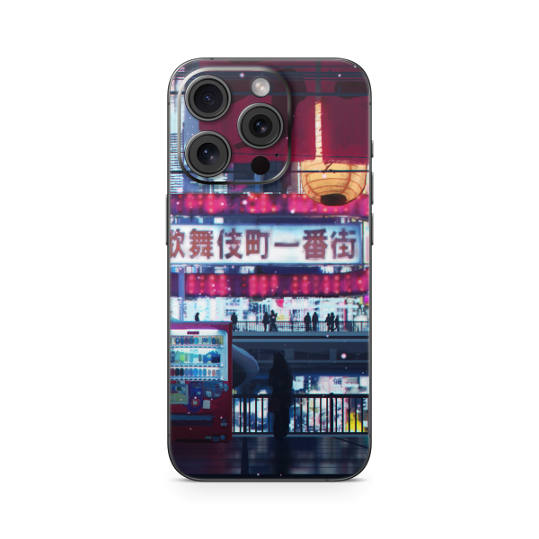 Apple iPhone Cyberpunk Streets Skin For Sale - Image 5