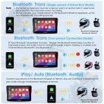 Carpuride W702 Pro with TPMS Option | Wireless Portable Motorcycle Stereo Featuring Dual Bluetooth, Intercom, Compass & Barometer Online Sale - Image 5
