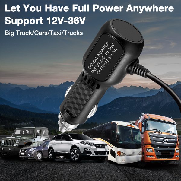 CARPURIDE Car Charger,12-24V Cigarette Lighter Power Adapter Compatible 103 Fashion - Image 4