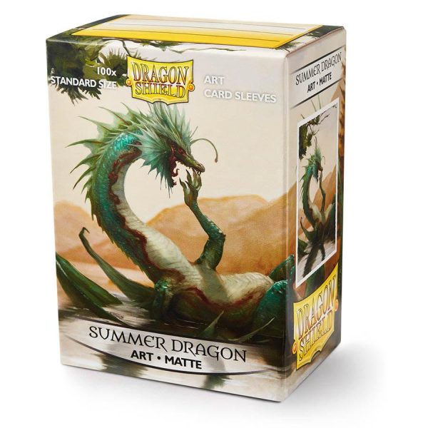 Dragon Shield Sleeves - Summer Dragon - Art Matte (100 count) Online