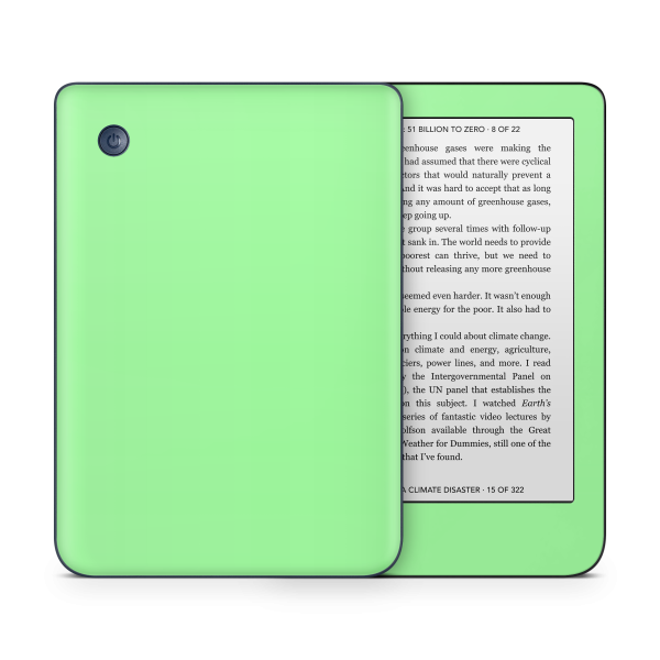 Mint Green Kobo eReader Skin Sale - Image 4