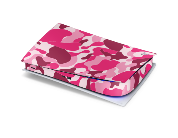 Playstation 5 Digital Skin Ape Camo Pink Cheap