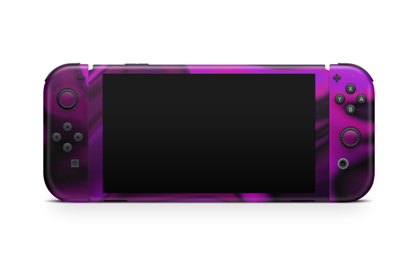 Nintendo Switch OLED Skin Purp Hot on Sale - Image 3
