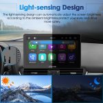 CARPURIDE W101 Portable Smart Multimedia Dashboard Console with Steering Wheel Control Suitable for Larger Vehicles For Cheap - Image 5