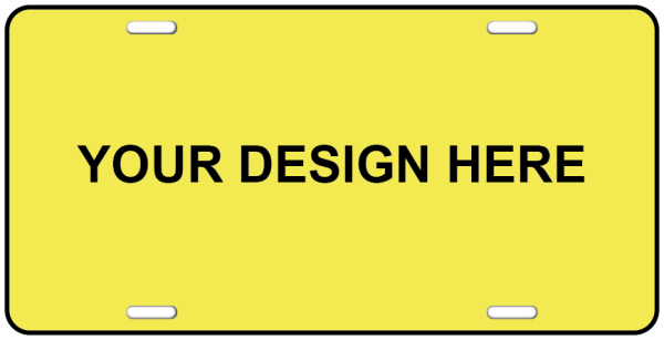 Custom Vanity License Plate For Cheap