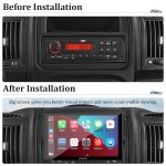 CARPURIDE YT09 Single Din Car Stereo with Wireless Apple CarPlay&Android Auto,9  IPS Touch Screen,GPS Navigation,BT,USB,FM,Rear Camera,SWC For Cheap - Image 4