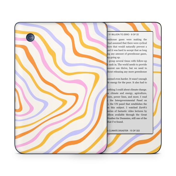 Abstract Rainbow Kobo Skin Online now