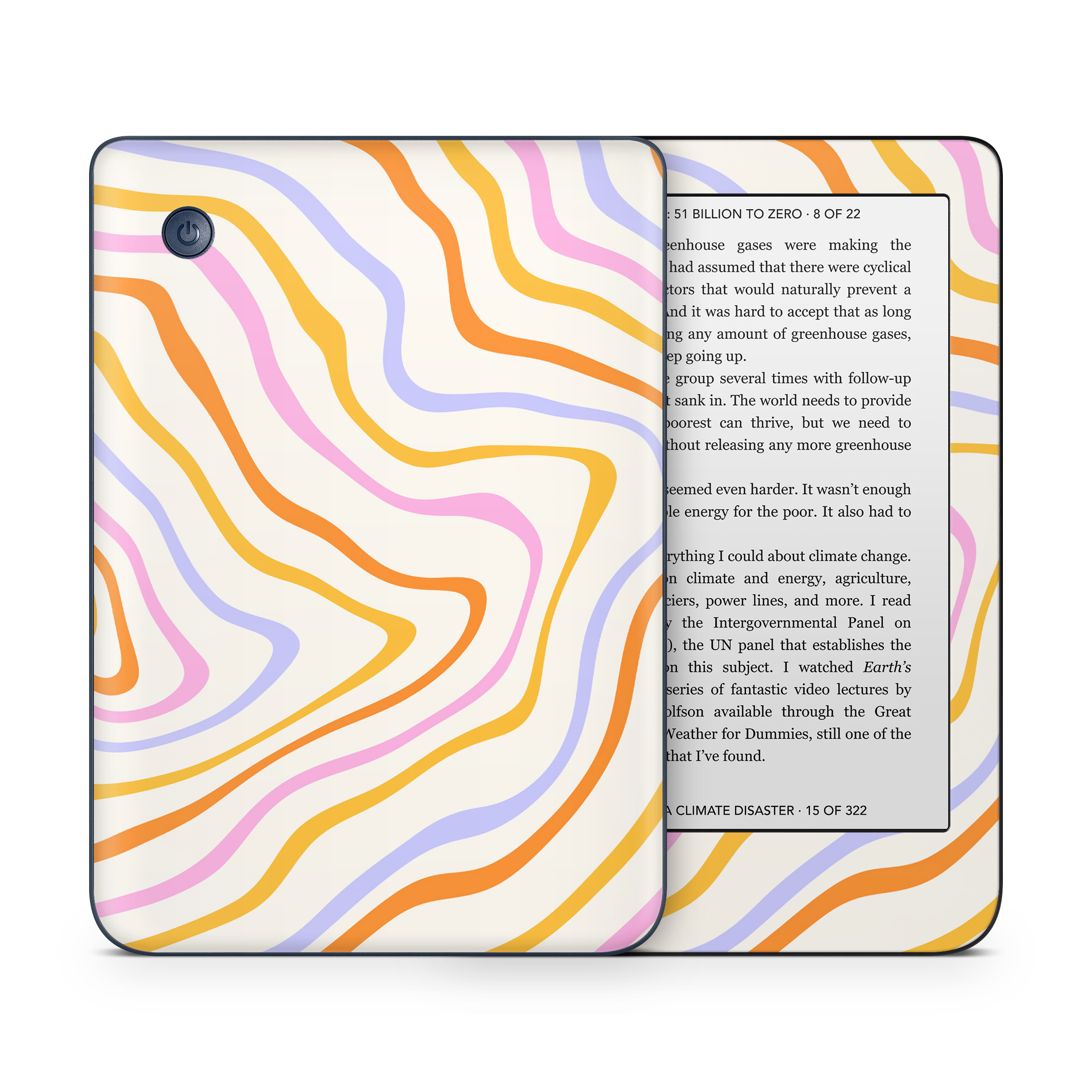 Abstract Rainbow Kobo Skin Online now