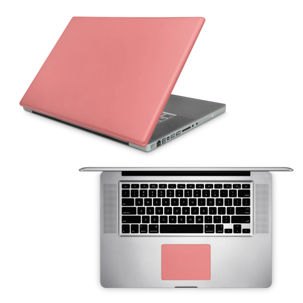 Apple MacBook Skin Light Coral For Cheap - Image 2
