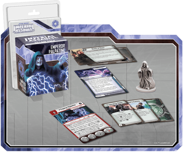 Star Wars Imperial Assault: Emperor Palpatine Villain Pack Sale
