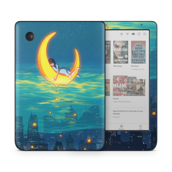 Girl on the Moon Kobo Skin Fashion - Image 2