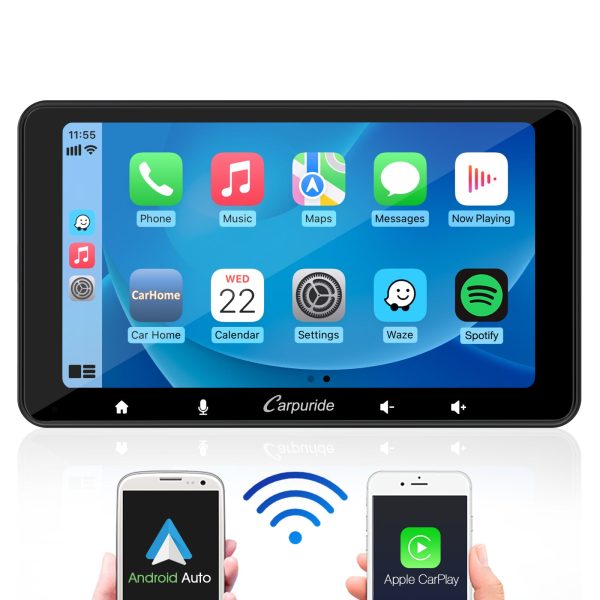 CARPURIDE W708 Wireless Portable Car Stereo Online Hot Sale
