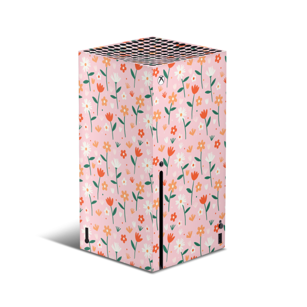 XBox Series X Skin Flowers In Summer Fashion
