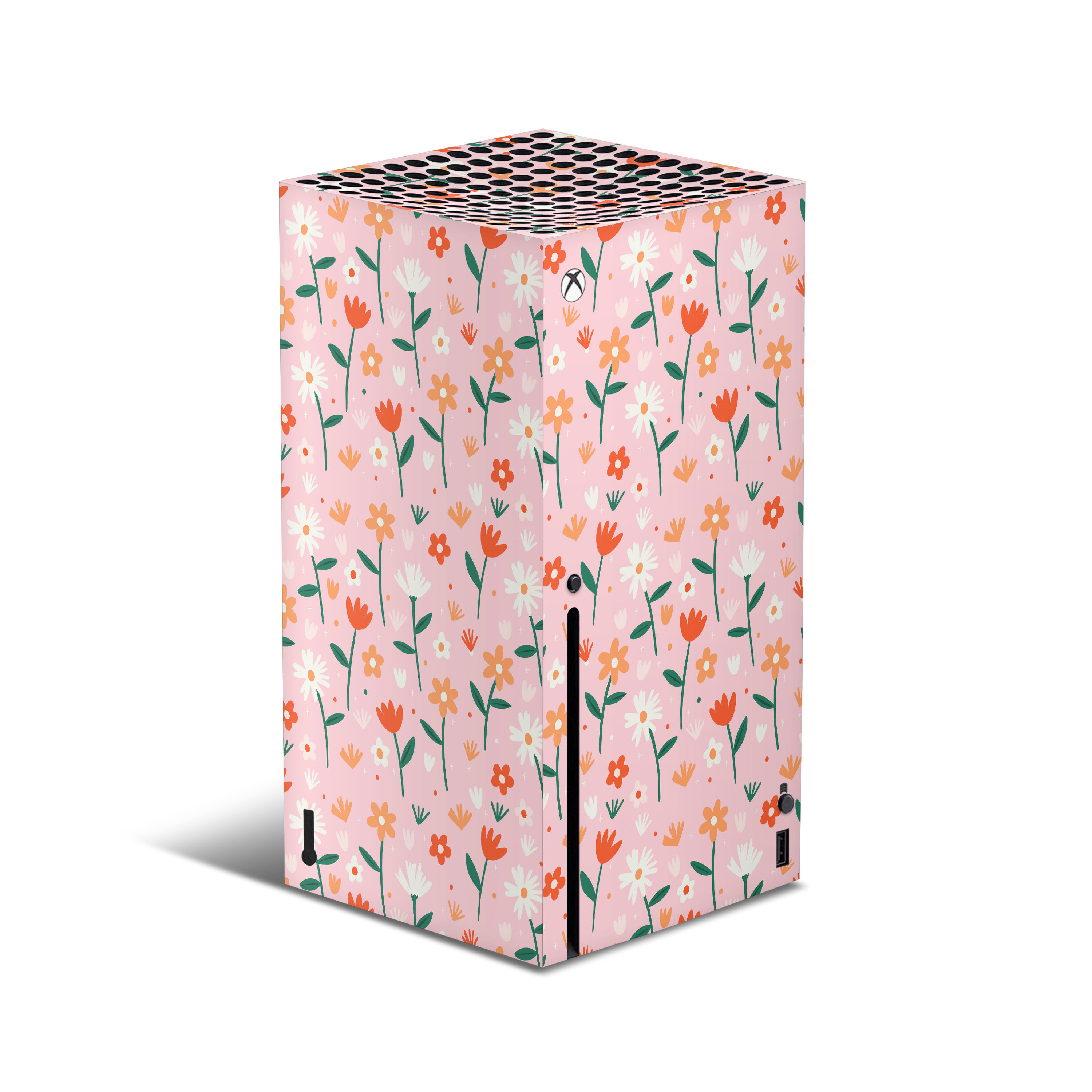 XBox Series X Skin Flowers In Summer Fashion
