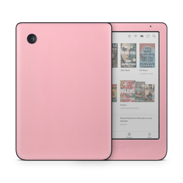 Pastel Pink Kobo eReader Skin Fashion - Image 2