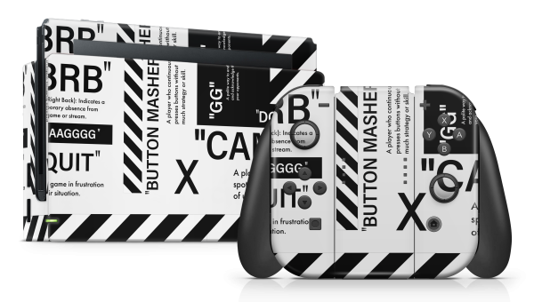Nintendo Switch 17 Skin True Gamer For Sale