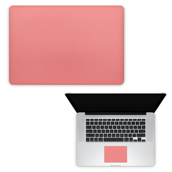 Apple MacBook Skin Light Coral For Cheap - Image 3