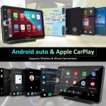 CARPURIDE W706 Multifunctional Portable Navigation, Car Stereo with Carplay and Android Auto, 7  IPS Touch Screen, Google, and Siri Assistant For Discount - Image 2