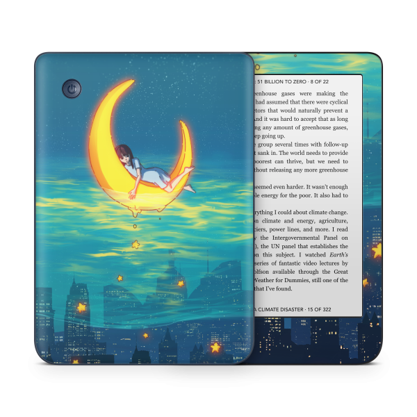 Girl on the Moon Kobo Skin Fashion