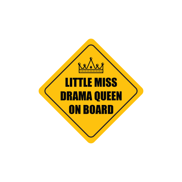 Little Miss Drama Queen On Board Online now - Image 2