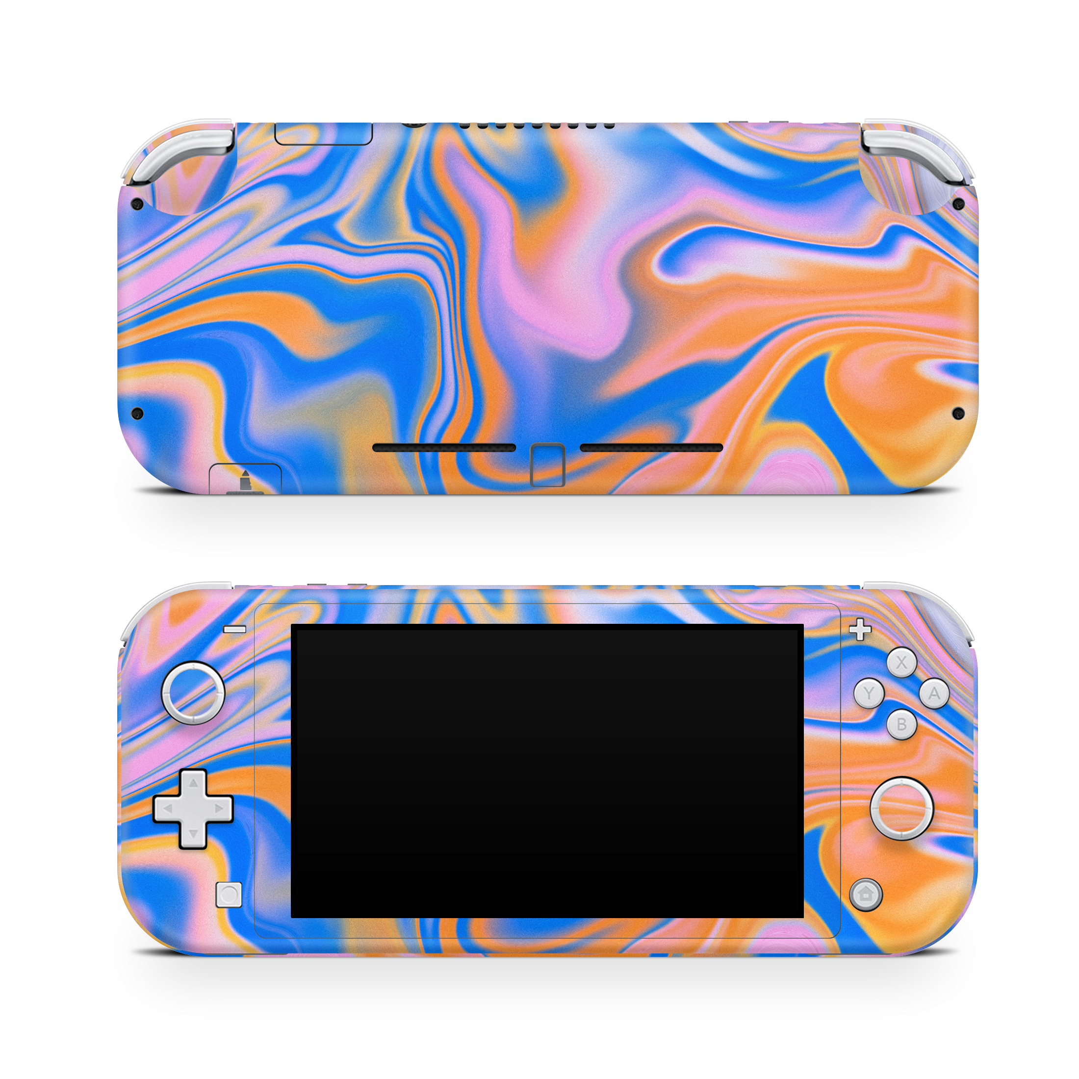 Nintendo Switch Lite Skin Blue Liquid Online Sale