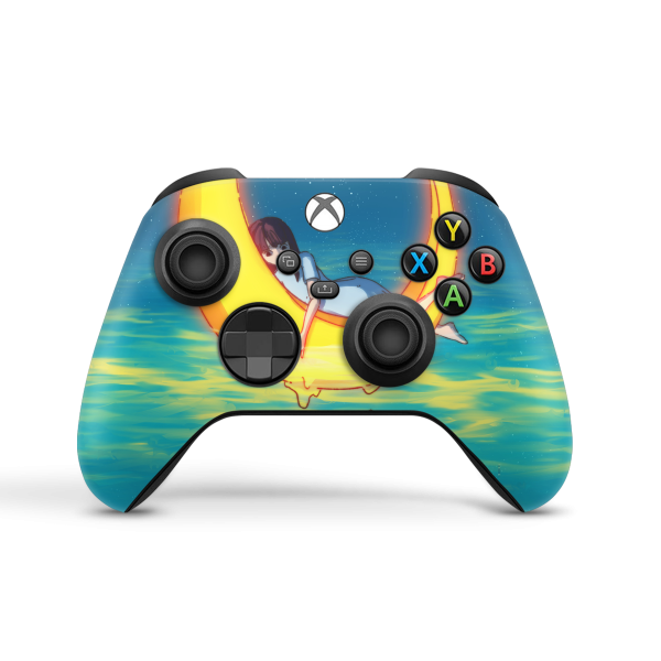 XBox Series SX Controller Skin Girl on the Moon on Sale