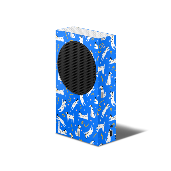 XBox Series S Skin Cobalt Dog Supply