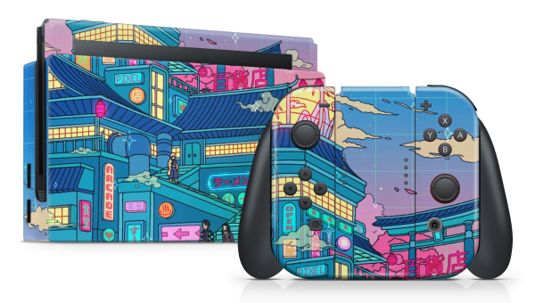 Nintendo Switch 2017 Skin Lantern Festival Fashion